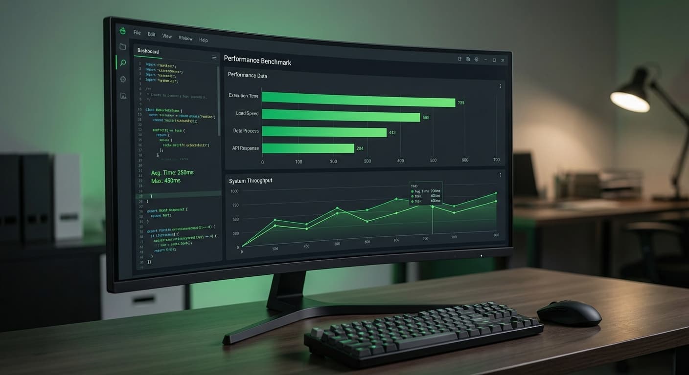 Performance benchmark visualization comparing ArcPy and GeoPandas execution times