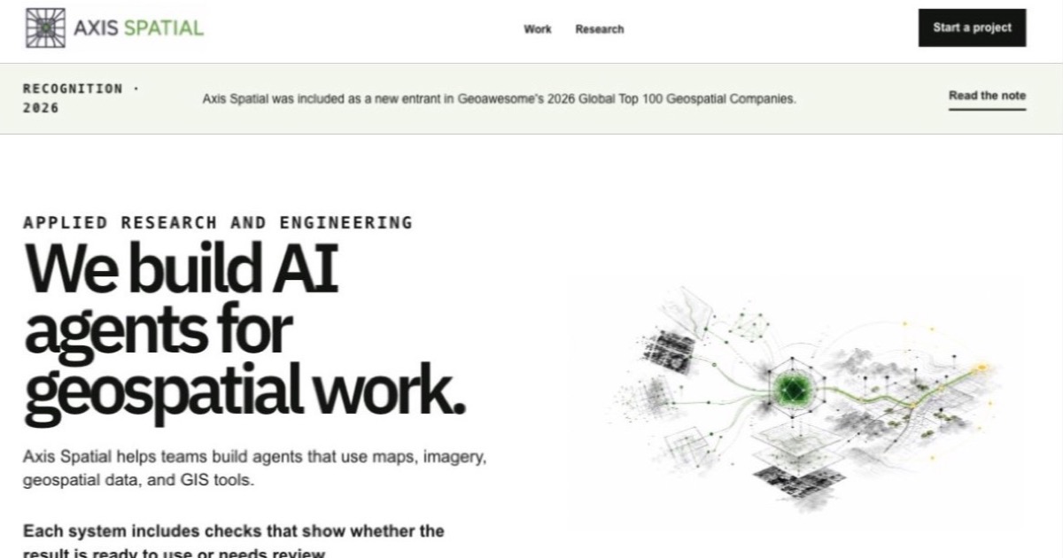 Axis Spatial — Spatial intelligence for AI agents